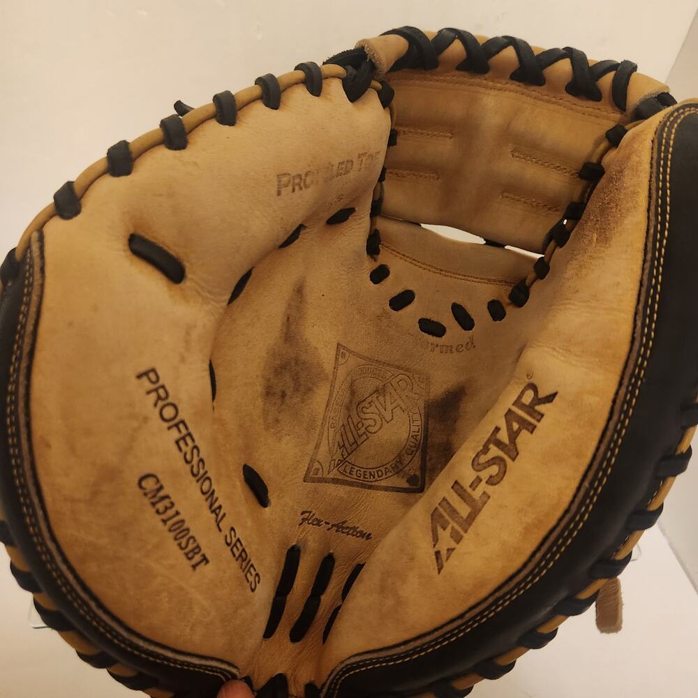 All-Star CM3100SBT Pro-Advanced Adult Baseball Catcher's Mitt Right Glove